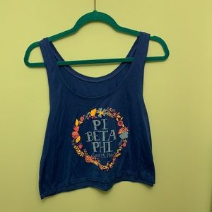 Pi phi crop top tank size small